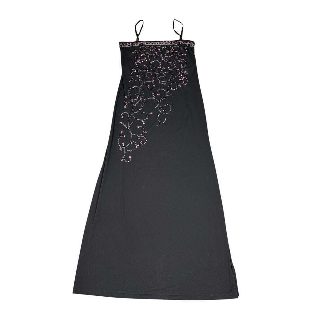 Blushe Impressions Womens Size 16 Black Embroidered Dress